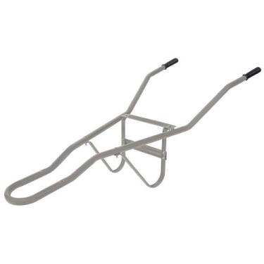 Imagem de Conjunto Braços Para Carrinho Mão Tramontina Aço Tubular 12mm Cinza Tr