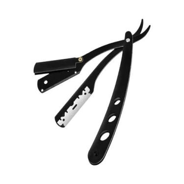 Imagem de Navalha De Segurança Dobrável Vintage Para Homens, Aparador De Barba E