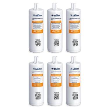 Imagem de Kit 6 Refil Original Latina P655 Filtro Purificador