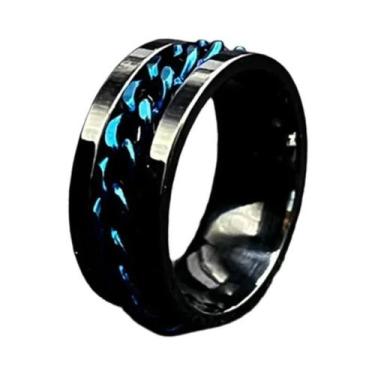 Imagem de Anel Giratório De Aço Inoxidável Com Corrente, Abridor De Garrafas E S