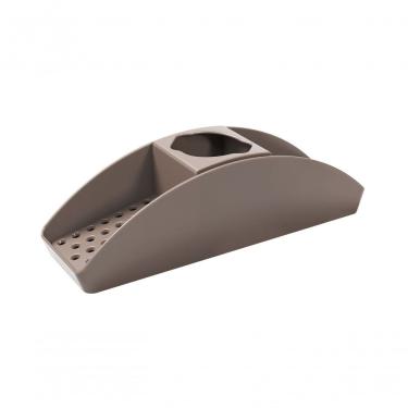 Imagem de Organizador De Pia Basic 32,2 X 8,6 X 9,1 Cm Warm Gray Coza