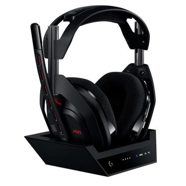 Imagem de Headset Gamer Sem Fio Astro Gaming A50 LIGHTSPEED + Base Station (Gen 5)-Unissex