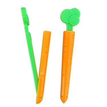 Imagem de Prendedor de Plástico Cenoura Embalagens - 6 unidades - GGN Utilidades