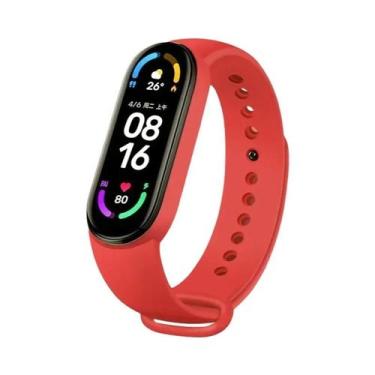 Imagem de Pulseira De Silicone Para Xiaomi Mi Band 4 5 6 7, Pulseira Esportiva M