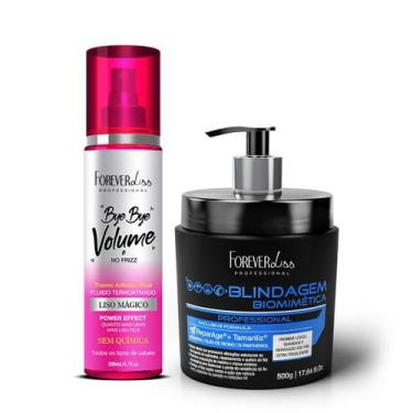 Imagem de Kit Bye Bye E Máscara Blindagem Forever Liss