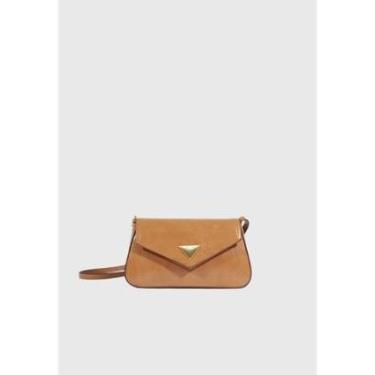 Imagem de Bolsa Tiracolo Liese Pequena Caramelo Schutz-Feminino