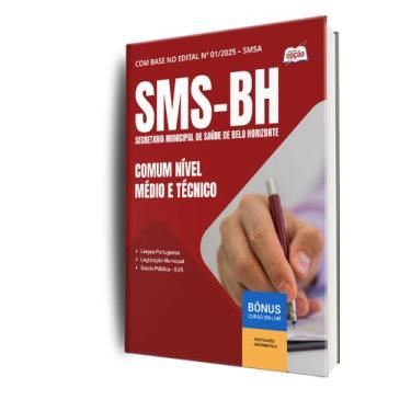 Imagem de Apostila SMS-BH - Comum Nível Médio e Técnico - Apostilas Opção