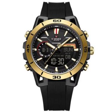 Imagem de Relógio masculino Dual display Esportivo Resistente à água 5atm - - NA