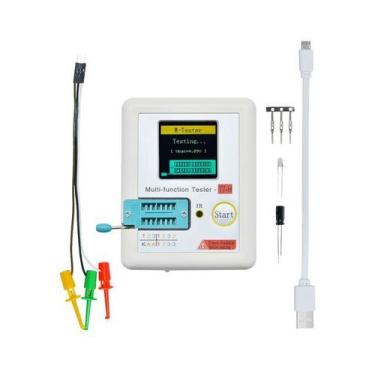 Imagem de Testador Medidor de Componentes Eletrônicos LCR-T7-H NFe - Medição de 