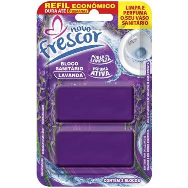 Imagem de Refil Pastilha Bloco Reposição 30g Detergente Sanitário Odorizante Com