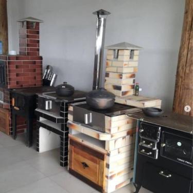 Imagem de Chapa Ferro Fundido Para Fogão Lenha 3 Bocas Grande Diagona - MAFRA