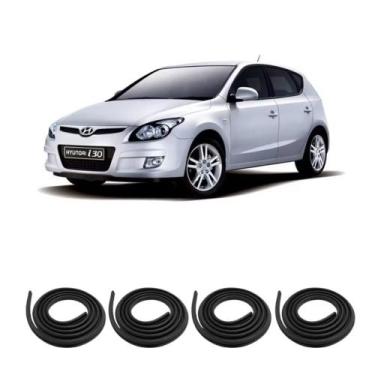 Imagem de Kit Borracha Vedação Das 4 Portas i30 2007 em diante - Sem marca