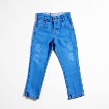 Imagem de Calça Jeans Infantil Masculino Mini Maverick, 02