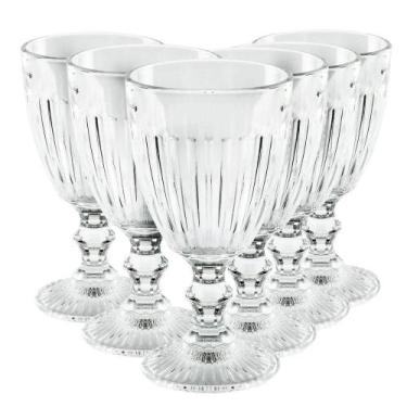 Imagem de Conjunto de Taças de Vidro Clear Athena de 340ML com 6 Peças - Wincy C