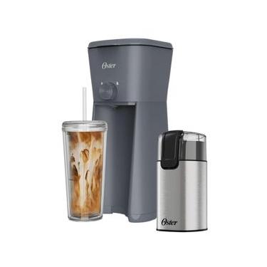 Imagem de Kit Cafeteira Iced Coffee 0,6L OCAF820 com Moedor Elétrico OMDR110 220V Oster