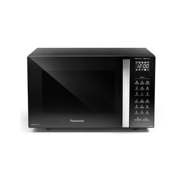 Imagem de Micro-ondas de Bancada Panasonic NN-GT68LBRU 30L Grill Smartsense Dupla Refeição Preto 220V