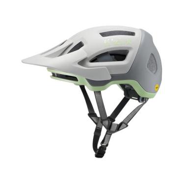 Imagem de Capacete Ciclismo Fizik Kassis Branco C/Luz, Cinza, M