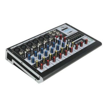 Imagem de Mesa De Som Usb Bluethooth Efeito Phantom Power 8 Canais - K AUDIO