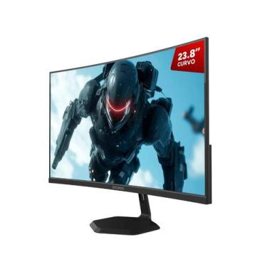 Imagem de Monitor Gamer Pcyes Quartzo Q23C 23.8 Curvo Fhd Va 100Hz 5Ms Hdmi/Vga 