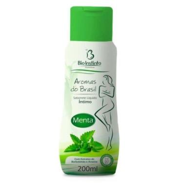 Imagem de Sabonete Íntimo Feminino Menta Perfumados e Delicados 200ml - BIO INST
