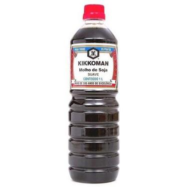 Imagem de Molho de Soja Shoyu Suave Kikkoman 1l