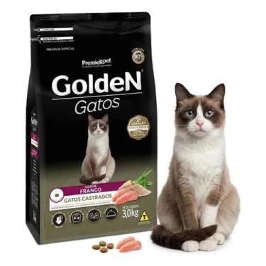 Imagem de Ração Golden Para Gatos Adultos Frango 3KG - PREMIER