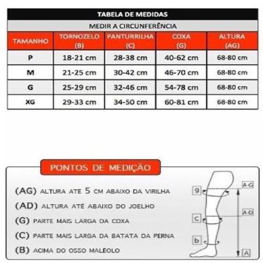 Imagem de Meia Venosan 6000 3/4 20-30mmHg XXG Bege