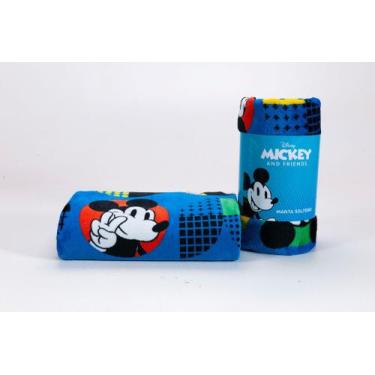 Imagem de Manta Cobertor Infantil + Porta Travesseiro - Linha Disney - Andreza E