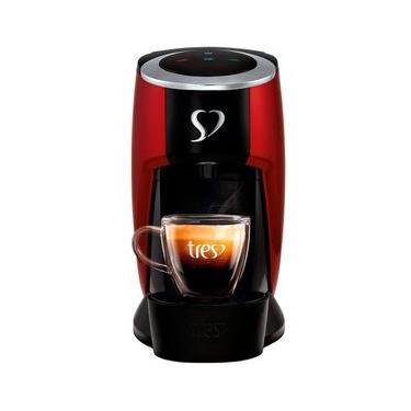Imagem de Cafeteira Espresso TRES 3 Corações Touch Automática - Vermelha