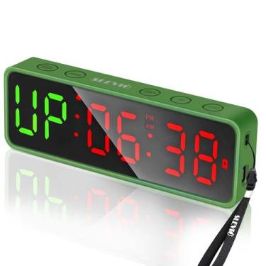 Imagem de Timer de Academia SLEVIO TIMER Portátil com LED Magnético e Cronômetro