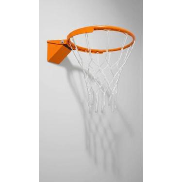 Imagem de Aro Basquete Profissional C/ Molas E Rede Laranja - Congratulations St