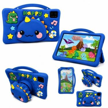 Imagem de Tablet Infantil Dinossauro Com Capa Resistente Entrega Grátis - Iba Co