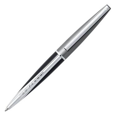 Imagem de Caneta esferográfica Sheaffer Taranis Icy Gunmetal com acabamento cromado