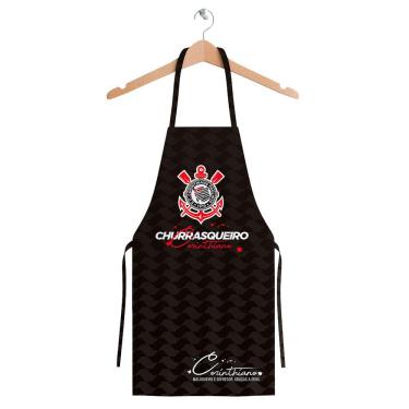 Imagem de Avental Do Corinthians Churrasqueiro - Oficial Licenciado
