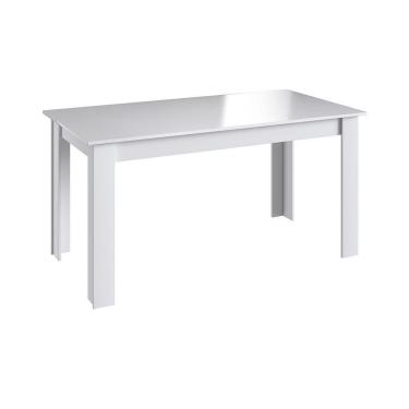 Imagem de Mesa Fixa Para Sala de Jantar com 4 Lugares Branco