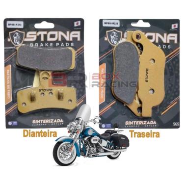Imagem de Kit pastilha freio D/T FLSTNSE CVO Softail Deluxe 1802 2014+