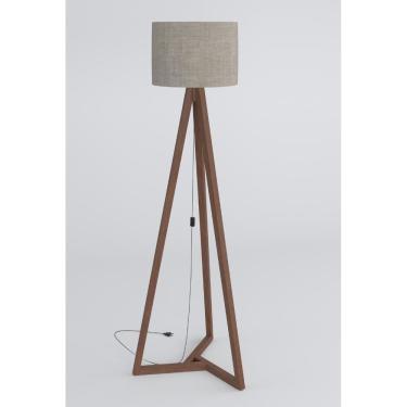 Imagem de Luminaria Piso 1.6 tripe integra Finger Abajur Amadeirado 