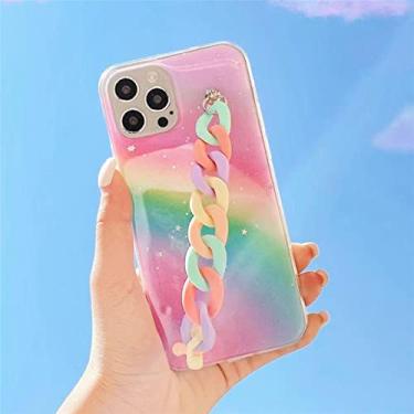 Imagem de Capa de telefone de capa traseira de pulseira colorida fashion para Samsung Galaxy A50 Note 20 Ultra S20 FE A70 A30S A20 A31 S10 A71 A51, Pulseira 2, Para Samsung A10S