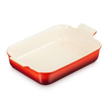 Imagem de Travessa Retangular Le Creuset 19cm Heritage Vermelho 71102190600001