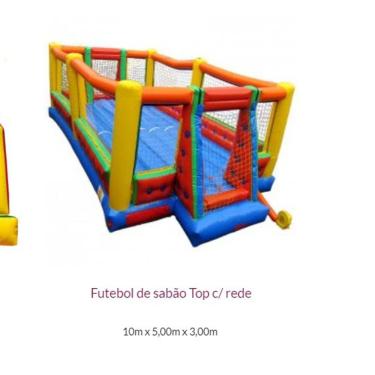 Imagem de Futebol de Sabão com Rede 10x5M