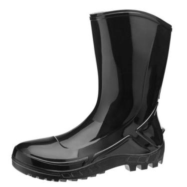 Imagem de Bota Galocha De Pvc Com Forro 110Vflex Preto Marluvas