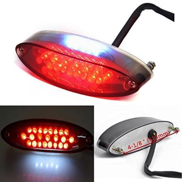 Imagem de Luzes traseiras de freio universais de 28 LEDs para motocicleta ATV para Suzuki Harley Davidson Honda Kawasaki Triumph BMW DR DRZ 650 400