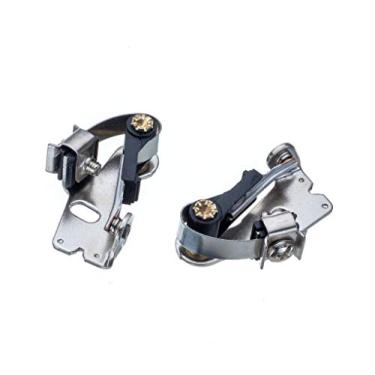 Imagem de Quicksilver Conjunto de pontos de disjuntor de ignição do motor marinho 34235T para motores General Motors V4 e V6