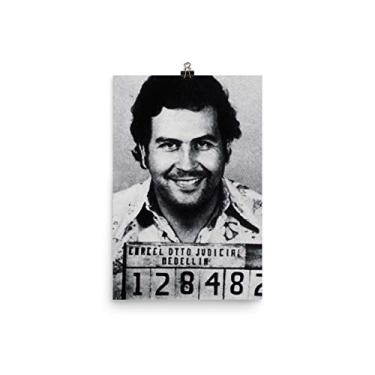 Imagem de Pablo Escobar Caneca Shot 1991 Pôster Vertical Mugshot