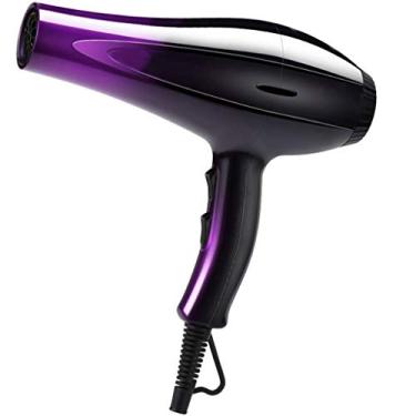 Imagem de Secador de cabelo ADITAM 1000W, secador de cabelo iônico negativo de secagem rápida e baixo ruído, secadores de cabelo profissionais para salão de beleza, 2 velocidades e 3 configurações de calor