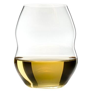 Imagem de Copo de vinho branco sem haste Riedel Swirl, conjunto com 6