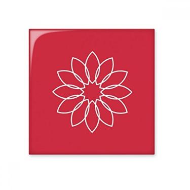 Imagem de Line, flor de lótus flor flor flor cerâmica azulejo brilhante decalque pedra adornada tijolo vitrificado