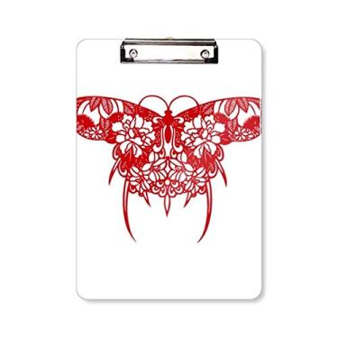 Imagem de Prancheta de papel de cultura tradicional chinesa para corte, pasta, bloco de escrita A4