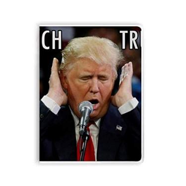 Imagem de Diário com capa macia divertida e interessante do presidente americano