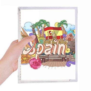 Imagem de Caderno de grafite da Espanha Prado com folhas soltas diário recarregável